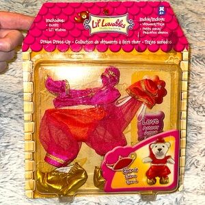 Teddy Bear Genie Outfit Li’l Luvables Fluffy Factory Dream Dress Up NEW